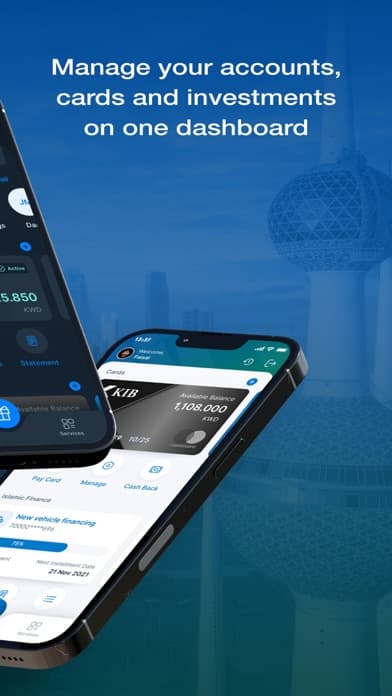 KIB Mobile (KIB Retail) screen 2